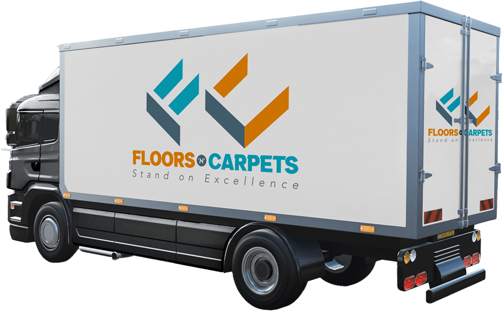 Floors 'N' Carpets delivery truck